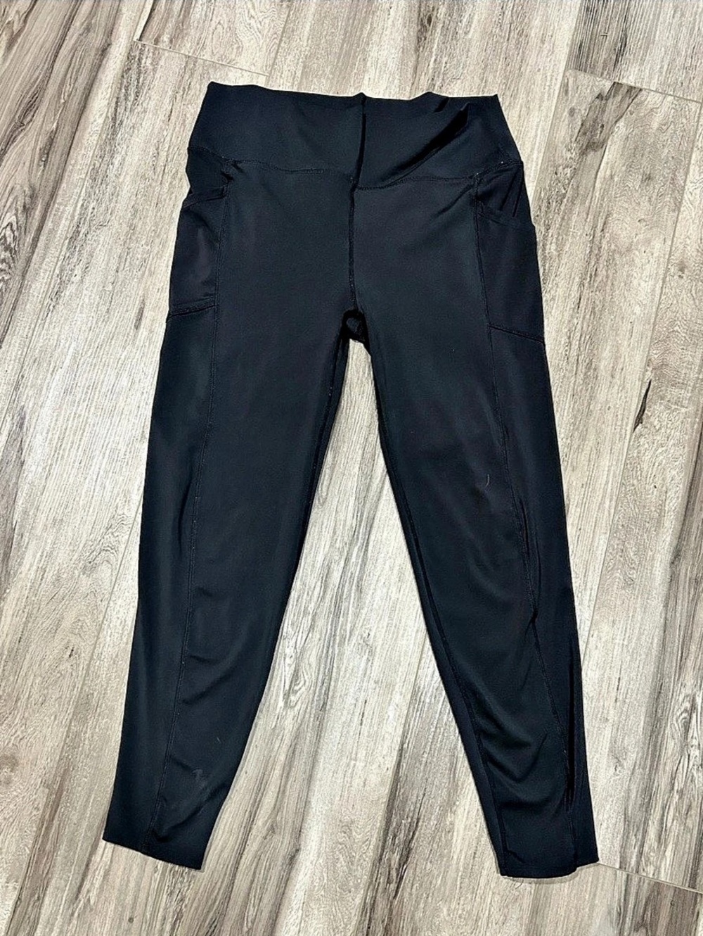 Zenana Active Light n Tite 2.0 Black Athletic Leggings Size 2X